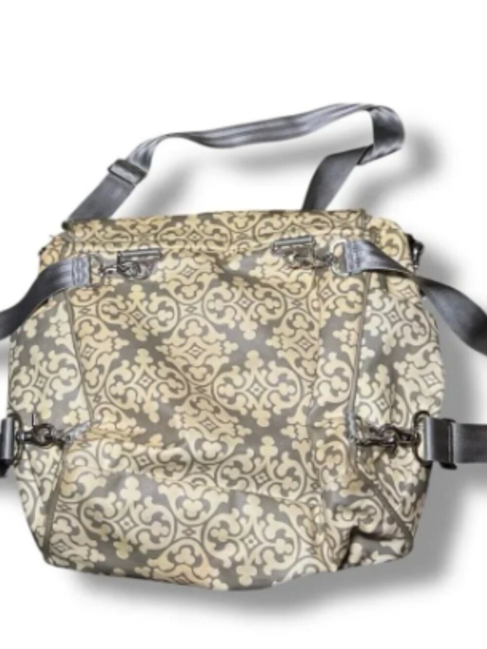 Petunia Pickle Bottom Large Carryall Berkshire Geometric Pattern Diaper Bag